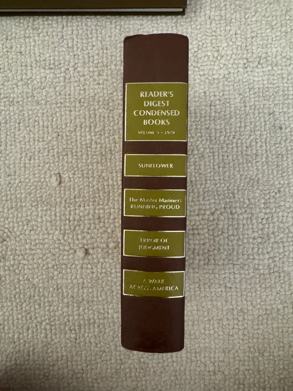 Decorative Vintage Books in Neutral Colors
